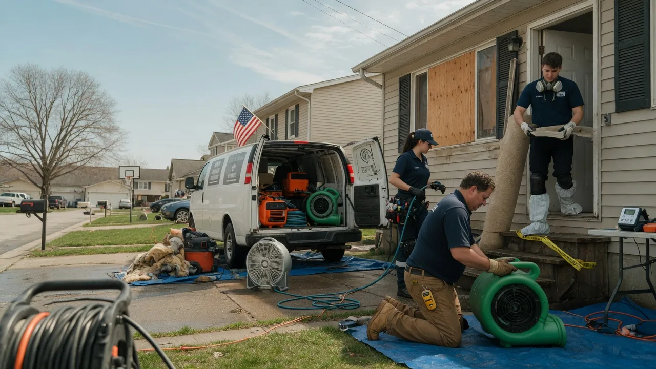 Water Damage Restoration in Fresno, OH near me